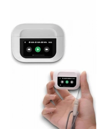 Dokunmatik Ekranlı Bluetooth Kulaklık TWS İOS Android Tüm Telefonlara Uyumlu Kulaklık