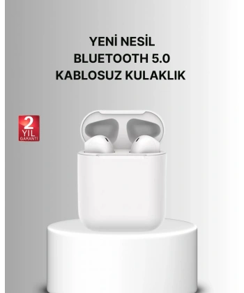 Dokunmatik Kontrollü 2. Nesil Bluetooth 5.0 Uzun Pil Ömürlü Kulaklık