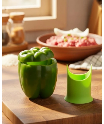 Dolmalık Biber ve Kabak İçin Çekirdek Temizleyici Mutfak Aparatı