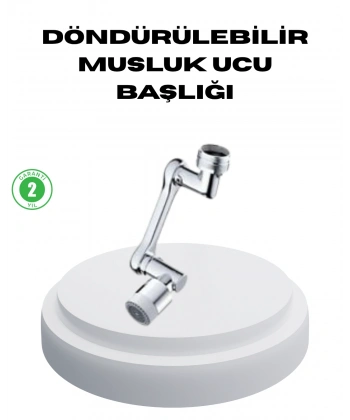 Dönebilir Musluk Başlığı – Lavabo Temizliği ve El-Yüz Yıkamada Maksimum Rahatlık