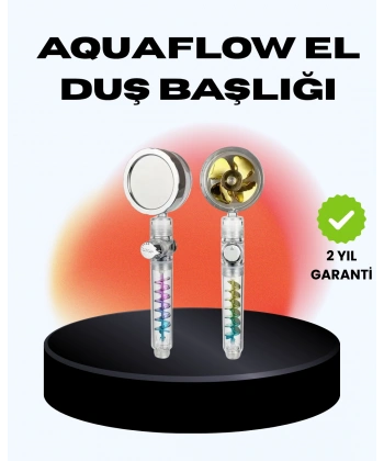 Döner Pervaneli El Duşu Başlığı – Su Tasarruflu, Basınç Artırıcı, Yağmur Etkili