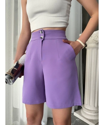 Düğmeli şort mdl24326