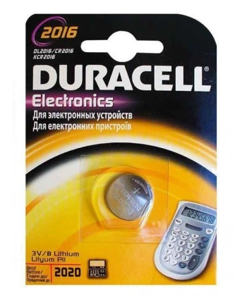 Duracell CR 2016 Lityum Pil 3 Volt