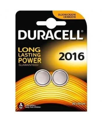 Duracell CR 2016 Lityum Pil 3 Volt 2 li Paket