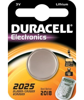 Duracell CR 2025 Lityum Pil 3 Volt