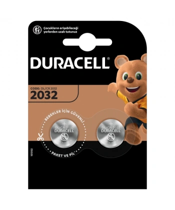 Duracell CR2032 Lityum Pil 2li Paket