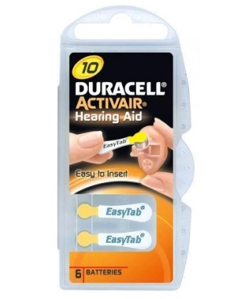 Duracell No:10 İşitme Cihazı Pili