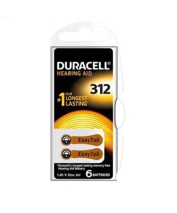 Duracell No:312 İşitme Cihazı Pili