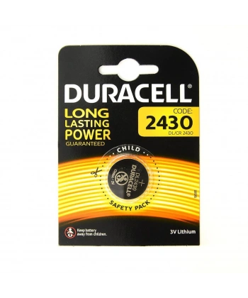 Duracell Yuvarlak Düğme Pil 2430 3 Volt