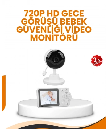 Ebeveyn Kontrollü 2.8 İnç Bebek Monitörü Güvenli İzleme