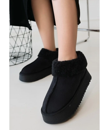 Edali Siyah Süet Bot