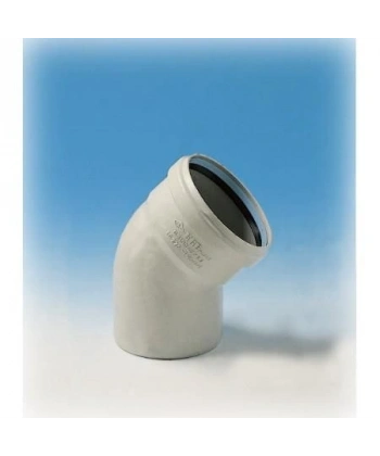 Ege Yıldız 110X45 Pvc Açık Dirsek 3,2 mm