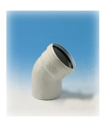 Ege Yıldız 125X45 Pvc Açık Dirsek 3,2 mm