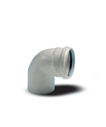 Ege Yıldız 125X90 Pvc Kapalı Dirsek 3,2 mm