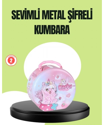 Eğitici Çocuk Para Kasası Kişisel Eşya ve Para Saklama