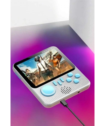 El Atarisi 3.5 inç Ekran Çift Konsol 666 Adet Retro Oyun Gamepad