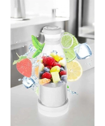 El Blender Bardak Blender Şarjlı Taşınabilir Meyve Sıkcağı Smoothie