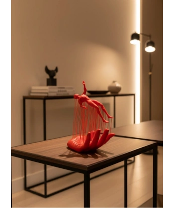 EL İNSAN FİGÜRÜ KIRMIZI