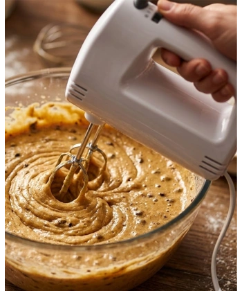 El Mikseri 250W 5 Kademe Hız Ayarlı Paslanmaz Çelik Çırpıcılı Mikser