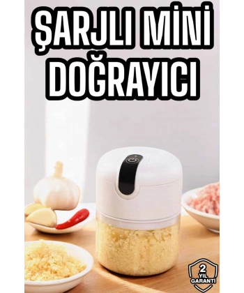 El Rondosu Mini Şarjlı Doğrayıcı Taşınabilir 250 ml