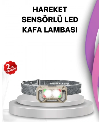 El Sallama Sensörlü LED Far Ayarlanabilir Işık Açısı