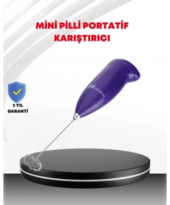 El Tipi Pratik Mikser – Kahve, Süt, Bebek Maması ve Yumurta Çırpıcı