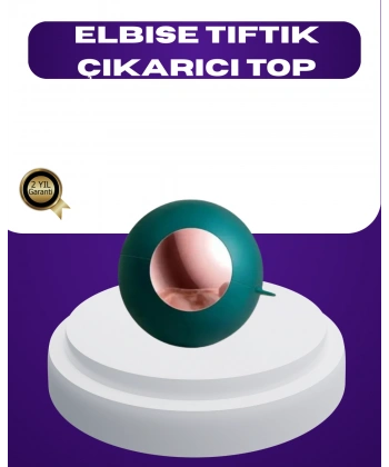 Elbise Tiftik Çıkarıcı Top – Yeniden Kullanılabilir ve Yıkanabilir