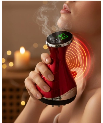 Elektrikli Kupa Masaj Aleti Ayarlanabilir Vakum ve Isıtma Fonksiyonlu