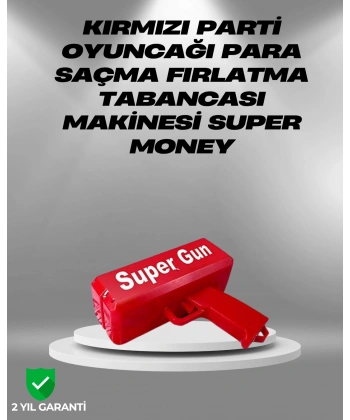 Elektrikli Money Gun Oyuncak Parti Tabancası