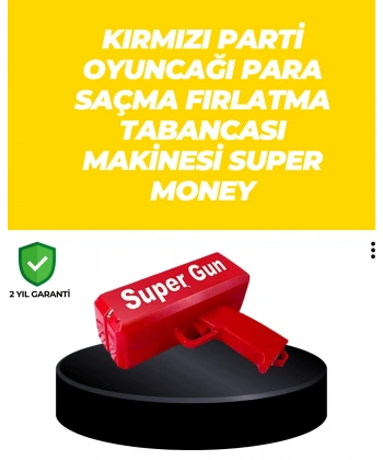 Elektrikli Parti Oyuncağı – Para Atan Tabanca