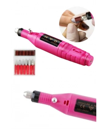 Elektrikli Profesyonel Manikür Pedikür Seti Değiştirilebilir Başlık Seçeneği