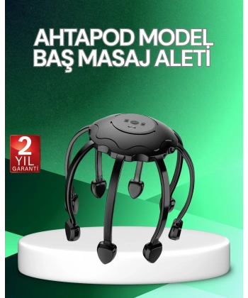 Elektrikli Saç Derisi Masaj Aleti Çok Noktalı Titreşimli Rahatlatıcı Bakım