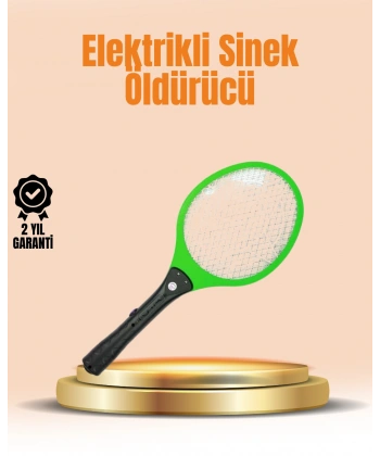 Elektrikli Sinek Raketi | Yüksek Voltajlı, Güvenli ve Taşınabilir