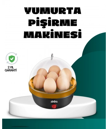 Elektrikli Yumurta Pişirme Makinesi 7 Yumurta Kapasiteli