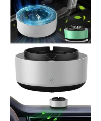 Elektronik Akıllı Küllük Hava Temizleyici Kokusuz Kül Tablası Anti-Duman