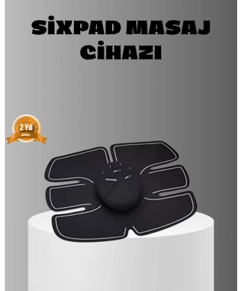 Elektronik Kas Uyarıcı Cihaz 6 Farklı Modlu Jel Pedli Göbek Kol Stimülatör