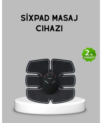 EMS Göbek ve Kol Kas Uyarıcı Cihaz 6 Modlu Elektronik Vücut Şekillendirici