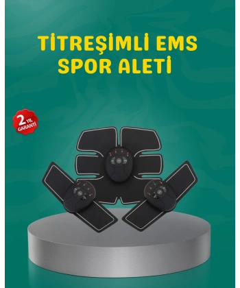 EMS Titreşimli Spor Cihazı Kas Geliştirme ve Yağ Yakma 2025 Seri Orijinal