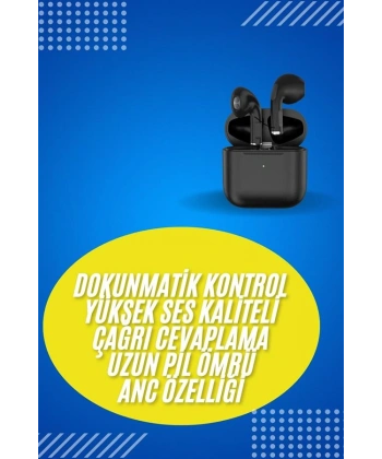 En Çok Tercih Edilen Bluetooth Kulaklık Mikrofonlu Silikonsuz Dokunmatik Kontrol