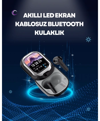 ENC Destekli Bluetooth 5.4 Kulaklık – EQ Ayarlı, Akıllı Kutulu