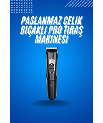 Ense Kesme Makinesi Şarjlı Saç Sakal Tıraş Makinesi Taşınabilir