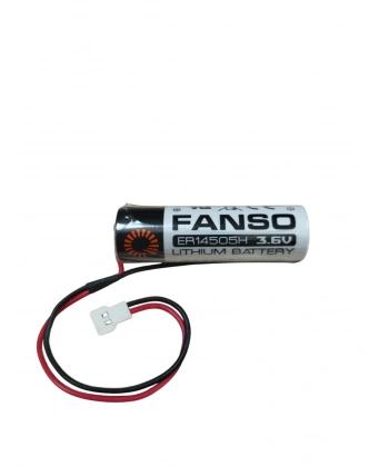 FANSO ER14505H Kablolu Konnektörlü (51005-2P) 3.6V Lithium Pil (Li-SOCL2)