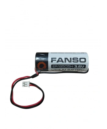 FANSO ER18505H Kablolu Konnektörlü (JST PH-2.0) 3.6V Lithium Pil (Li-SOCL2)