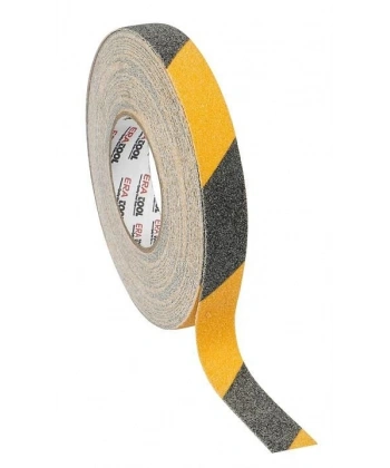 Era 12293 Sarı Siyah Kaydırmaz Bant 25 mm 15 Metre