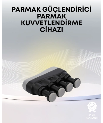 Ergonomik Parmak Egzersiz Aleti El ve Bilek Güçlendirici