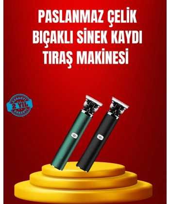 Ergonomik Tasarımlı Dayanıklı Metal Gövdeli Saç Kesme Makinesi