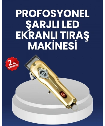 Ergonomik Tasarımlı, Hafif ve Taşınabilir Profesyonel Tıraş Makinesi