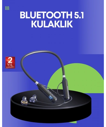 Ergonomik Tasarımlı IPX4 Suya Dayanıklı Bluetooth Kulaklık