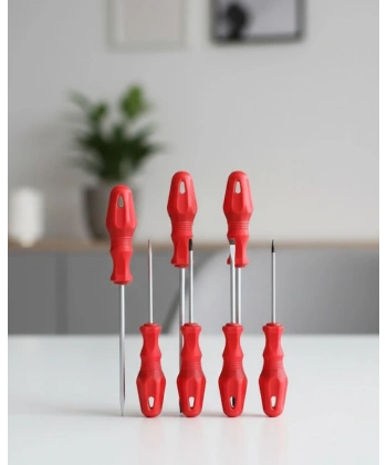 Ev ve Atölye Kullanımına Uygun 7 Parça Tornavida Seti