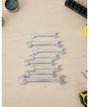 Ev ve Atölye Kullanımına Uygun 8li Kombine Anahtar Seti